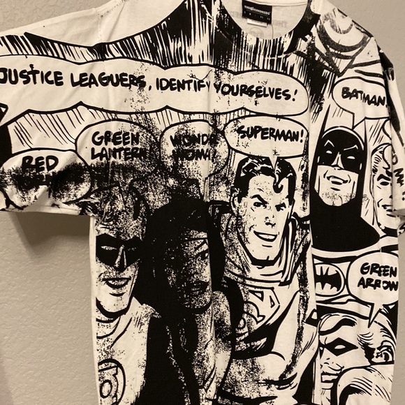 The Hundreds X DC Comics Collaboration Copy T-Shirt in White - Large - Picture 7 of 9